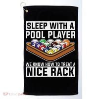 Funny Pool Player Billard 8 Ball Golf Towel thumb 0