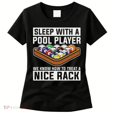 Funny Pool Player Billard 8 Ball Women's T-Shirt