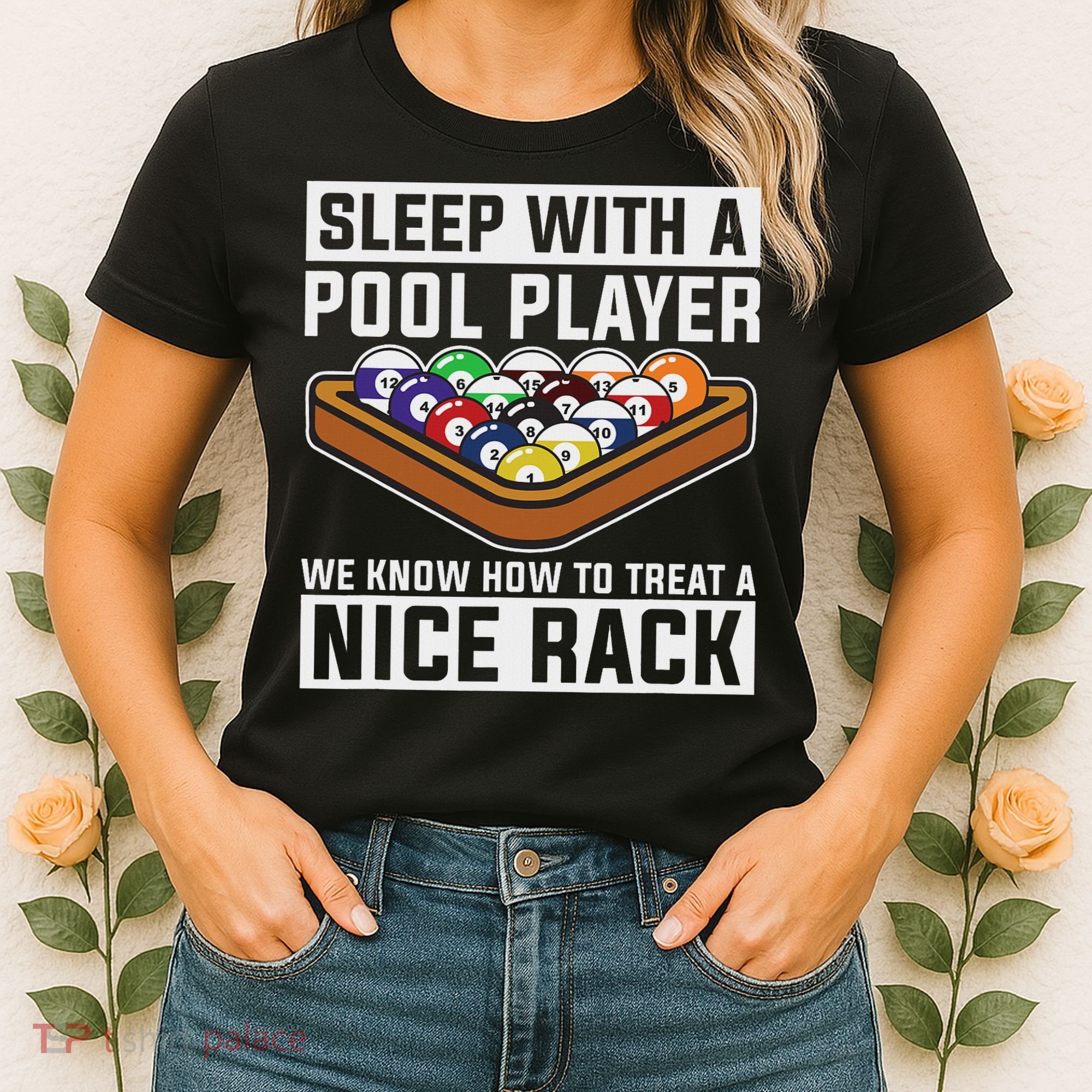 Funny Pool Player Billard 8 Ball Women's T-Shirt