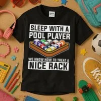 Funny Pool Player Billard 8 Ball Kids T-Shirt thumb 3