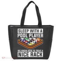 Funny Pool Player Billard 8 Ball Tote Bag thumb 0