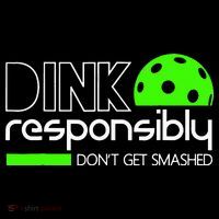 Funny Pickleball Player Dink Responsibly Don't Get Smashed Tote Bag thumb 4