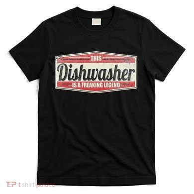 Funny Profession Quote Vintage Dishwasher T-Shirt