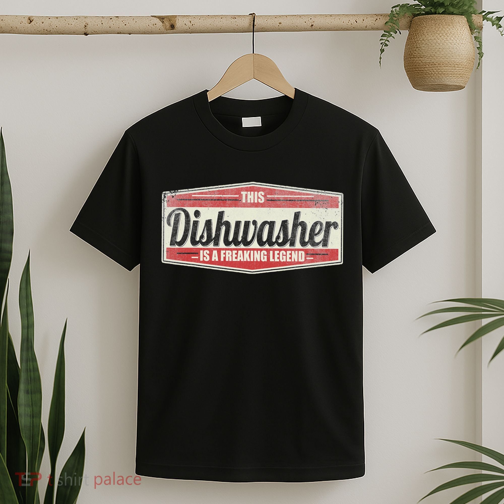Funny Profession Quote Vintage Dishwasher T-Shirt