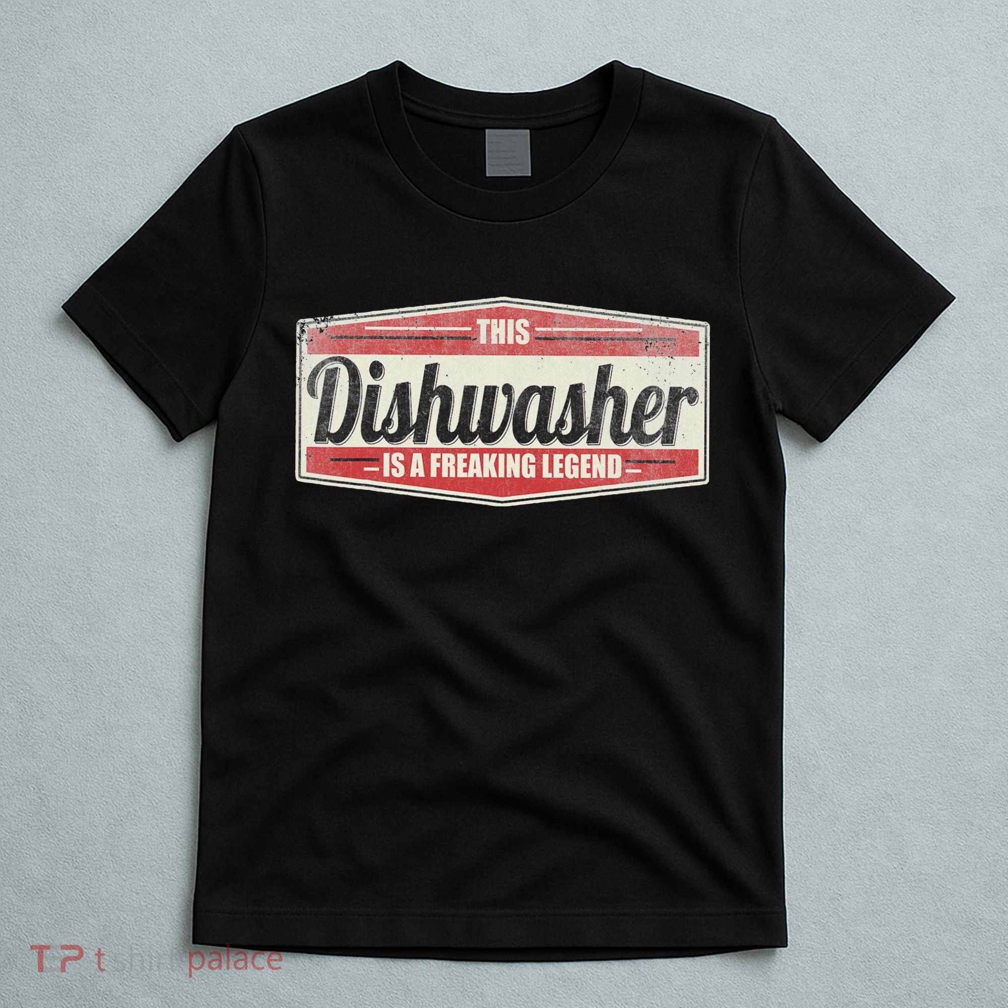 Funny Profession Quote Vintage Dishwasher T-Shirt