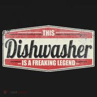 Funny Profession Quote Vintage Dishwasher T-Shirt thumb 7