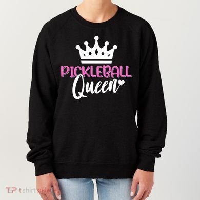 Funny Pickleball Queen Graphic Pickleball Player Gift Women's Sweatshirt