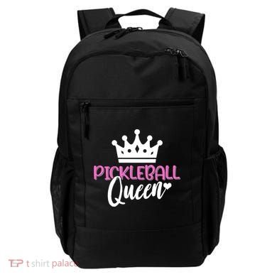 Funny Pickleball Queen Graphic Pickleball Player Gift Backpack