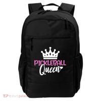 Funny Pickleball Queen Graphic Pickleball Player Gift Backpack thumb 0