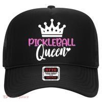 Funny Pickleball Queen Graphic Pickleball Player Gift Hat thumb 0