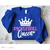 Funny Pickleball Queen Graphic Pickleball Player Gift Sweatshirt thumb 2