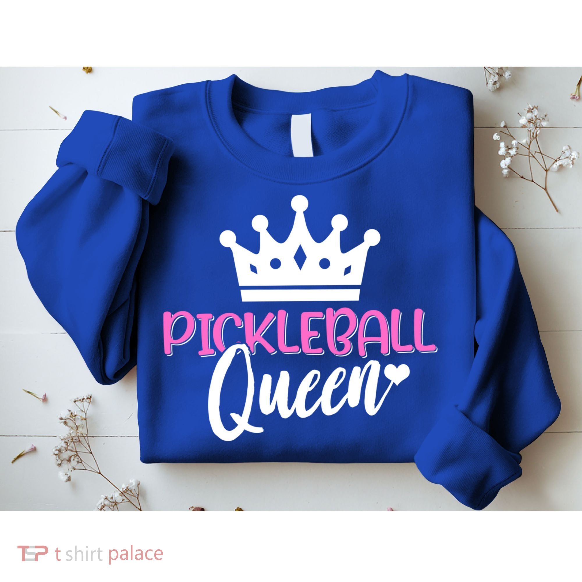 Funny Pickleball Queen Graphic Pickleball Player Gift Sweatshirt