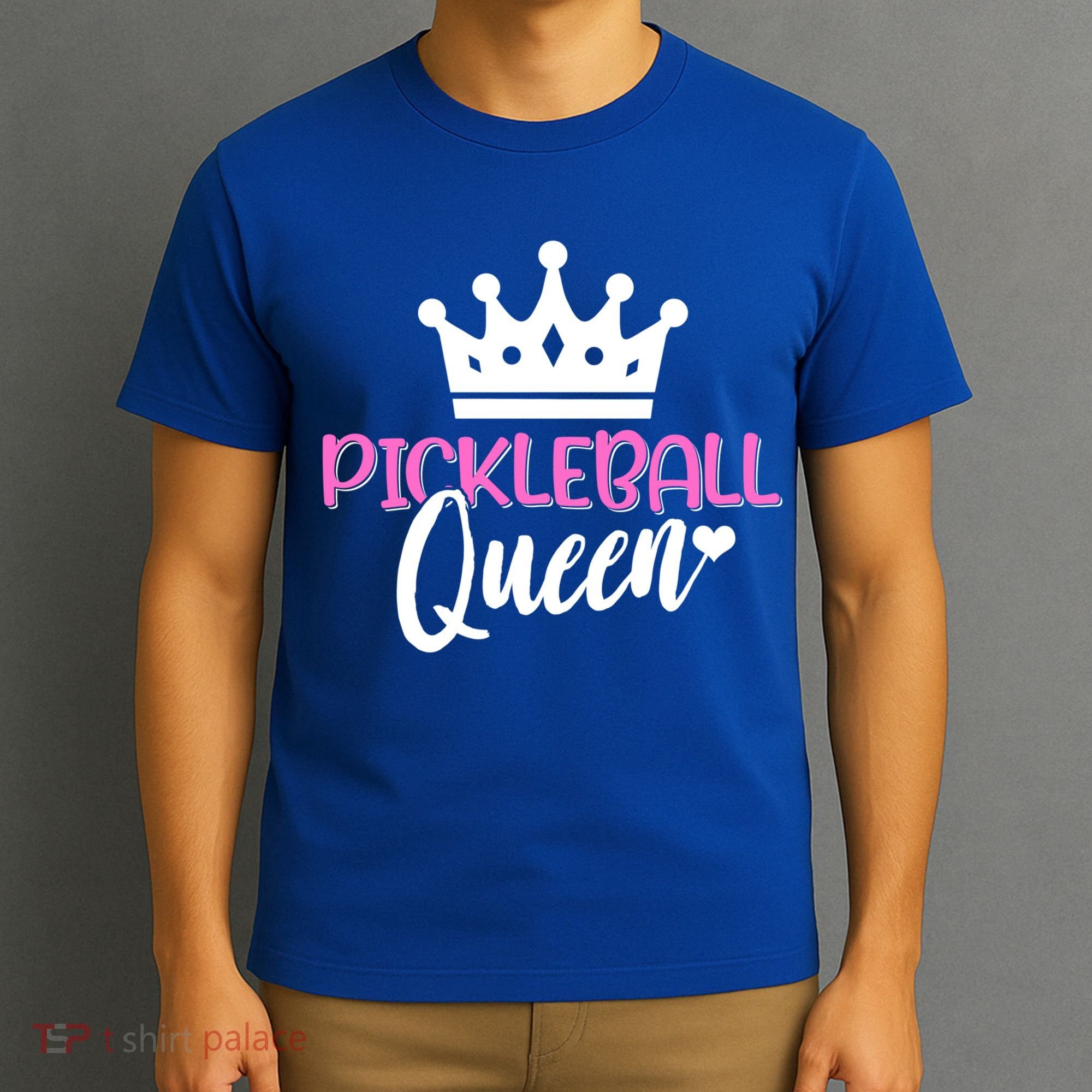 Funny Pickleball Queen Graphic Pickleball Player Gift T-Shirt