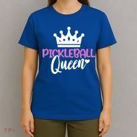 Funny Pickleball Queen Graphic Pickleball Player Gift T-Shirt thumb 4