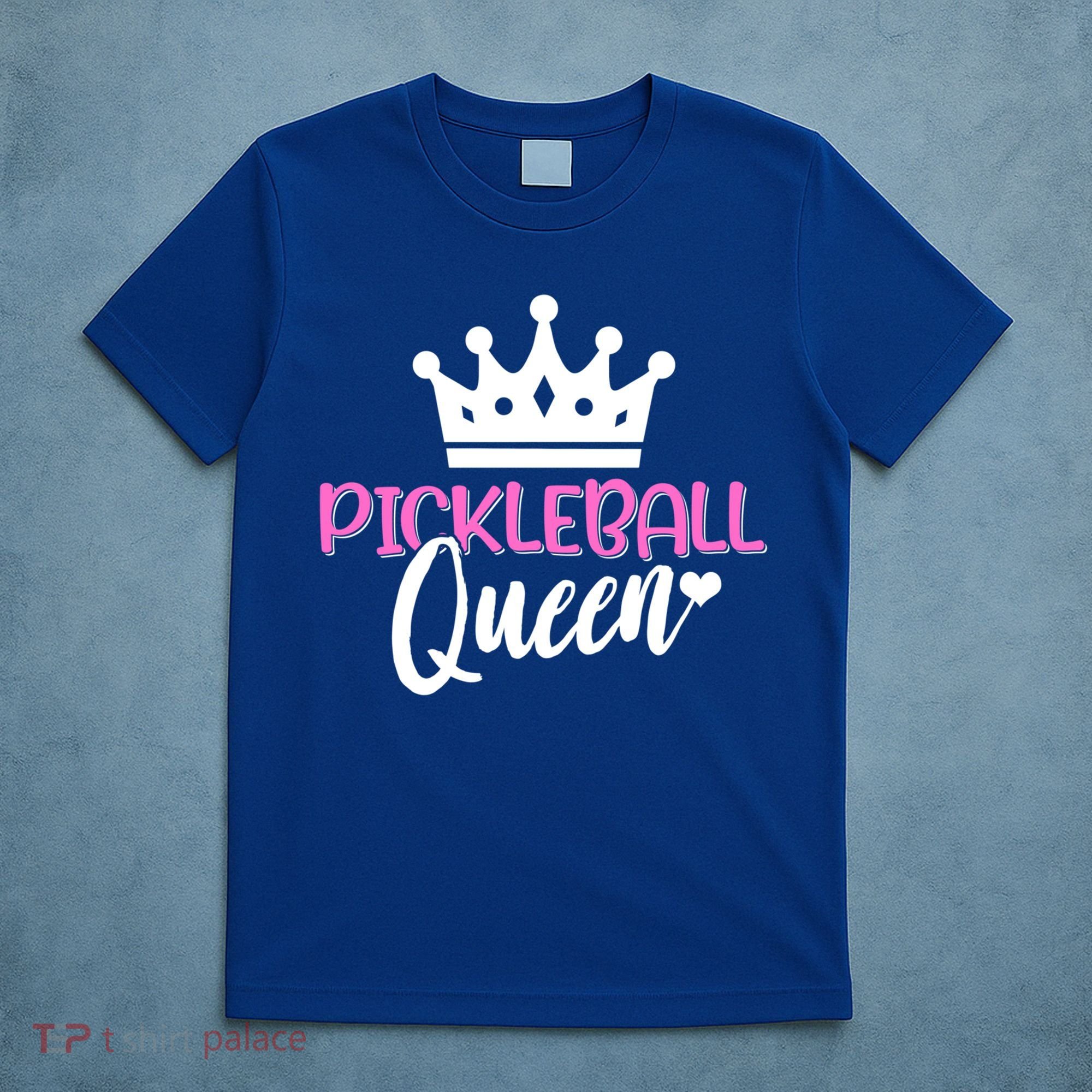 Funny Pickleball Queen Graphic Pickleball Player Gift T-Shirt