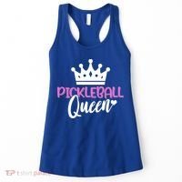 Funny Pickleball Queen Graphic Pickleball Player Gift Women's Tank Top thumb 0