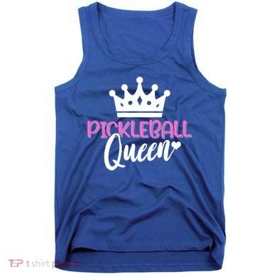 Funny Pickleball Queen Graphic Pickleball Player Gift Tank Top