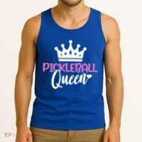 Funny Pickleball Queen Graphic Pickleball Player Gift Tank Top thumb 3