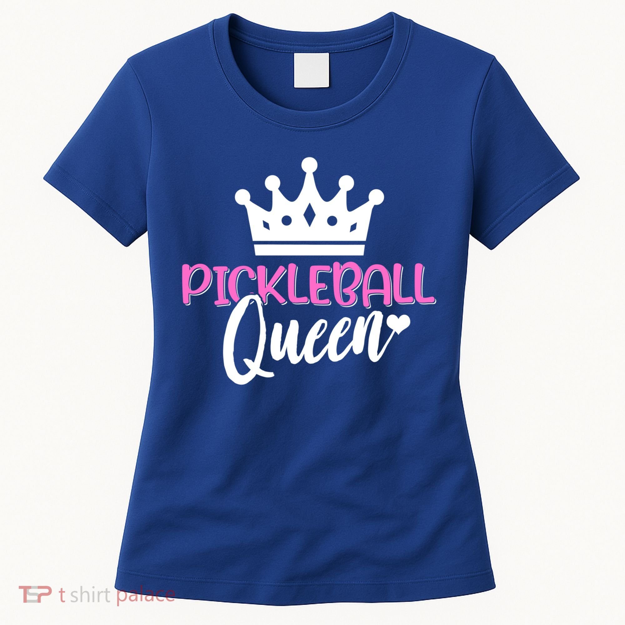 Funny Pickleball Queen Graphic Pickleball Player Gift Women's T-Shirt