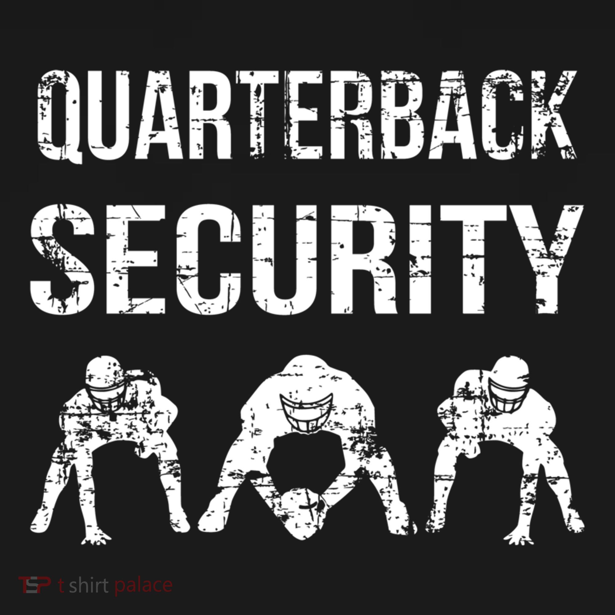 Funny Player Quarterback Security Offensive Lineman Football Backpack