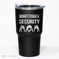 Funny Player Quarterback Security Offensive Lineman Football Tumbler thumb 0