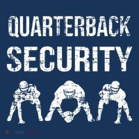 Funny Player Quarterback Security Offensive Lineman Football Mousepad thumb 1