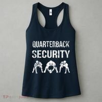 Funny Player Quarterback Security Offensive Lineman Football Women's Tank Top thumb 3