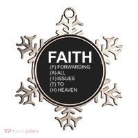 Faith Prayer Quote Ornament thumb 0