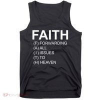Faith Prayer Quote Tank Top thumb 0