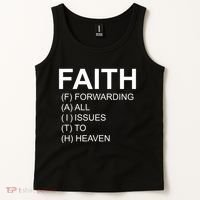 Faith Prayer Quote Tank Top thumb 2