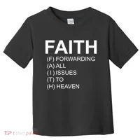 Faith Prayer Quote Toddler T-Shirt thumb 0
