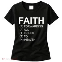Faith Prayer Quote Women's T-Shirt thumb 0