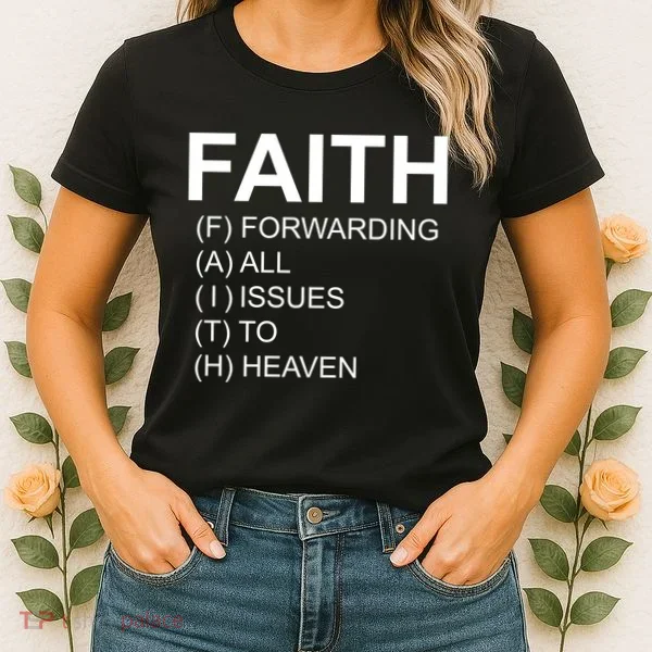 Faith Prayer Quote Women's T-Shirt