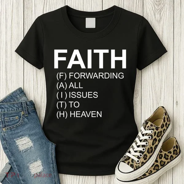 Faith Prayer Quote Women's T-Shirt