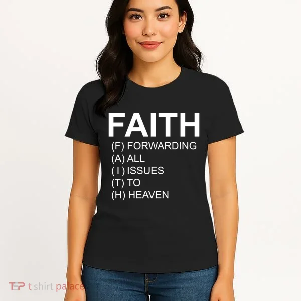 Faith Prayer Quote Women's T-Shirt