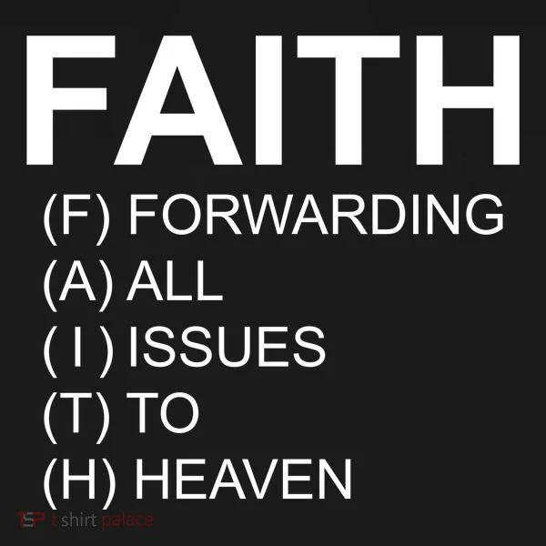 Faith Prayer Quote Women's T-Shirt