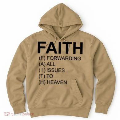 Faith Prayer Quote Hoodie