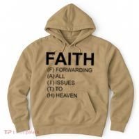 Faith Prayer Quote Hoodie thumb 0