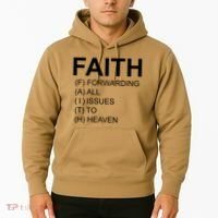 Faith Prayer Quote Hoodie thumb 2