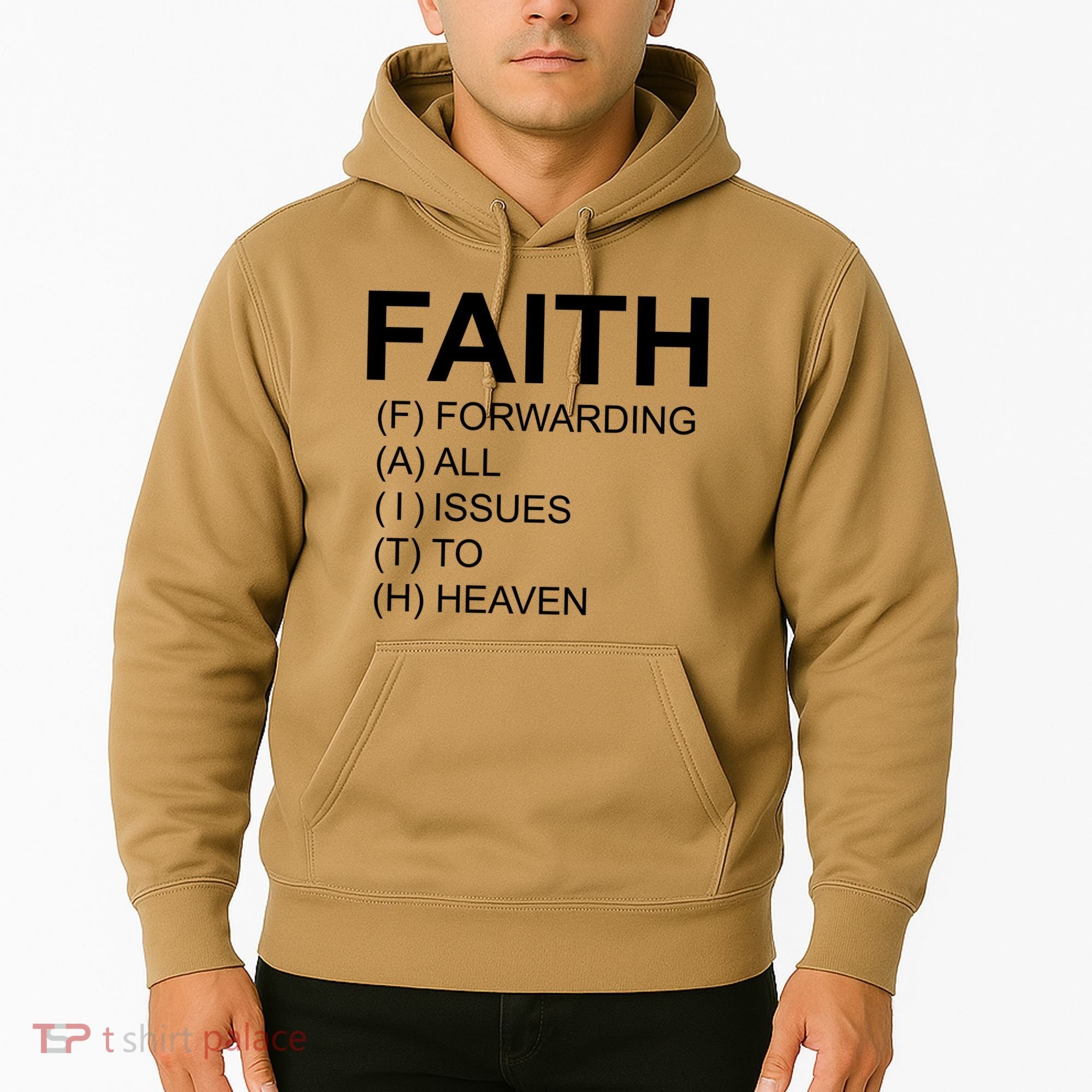 Faith Prayer Quote Hoodie
