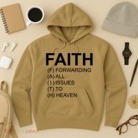 Faith Prayer Quote Hoodie thumb 3
