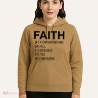 Faith Prayer Quote Hoodie thumb 5
