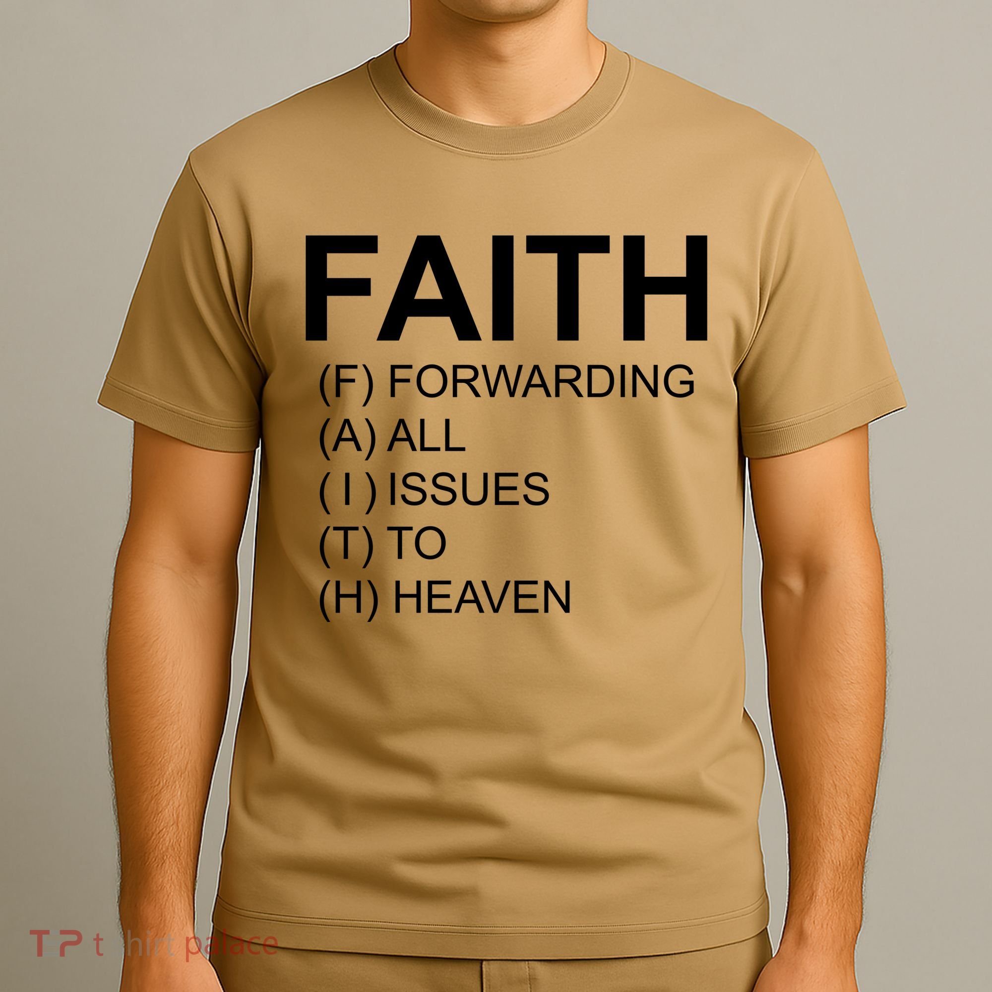 Faith Prayer Quote T-Shirt