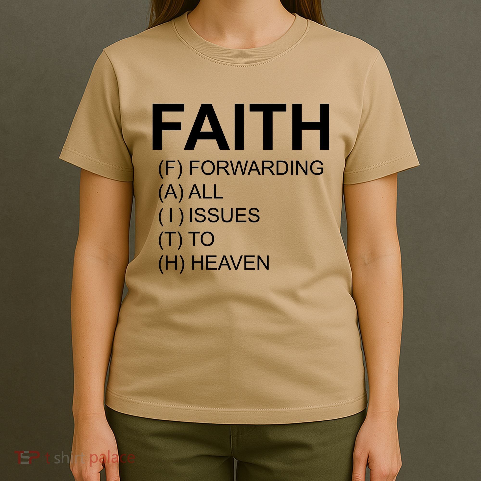 Faith Prayer Quote T-Shirt