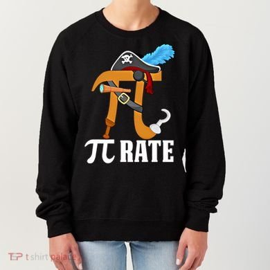 Funny Pi Rate Design Pirate Pi Happy Pi Day Gift Women's Sweatshirt