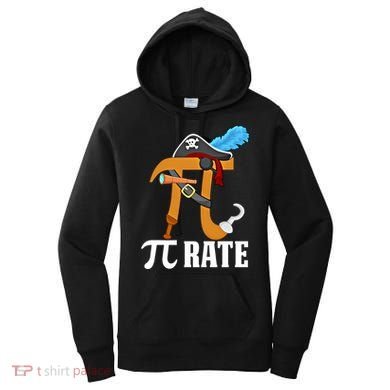 Funny Pi Rate Design Pirate Pi Happy Pi Day Gift Women's Hoodie