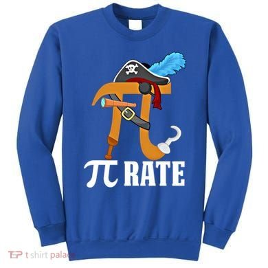 Funny Pi Rate Design Pirate Pi Happy Pi Day Gift Sweatshirt