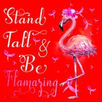 Flamingo Pink Ribbon Breast Cancer Awareness Support Squad Cool Gift Santa Hat thumb 1