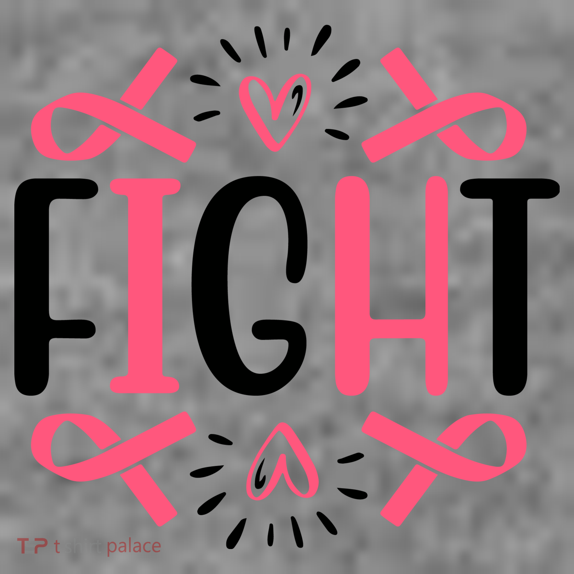 Fight Pink Ribbon Breast Cancer Toddler Hoodie