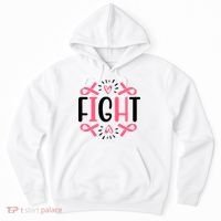 Fight Pink Ribbon Breast Cancer Hoodie thumb 0